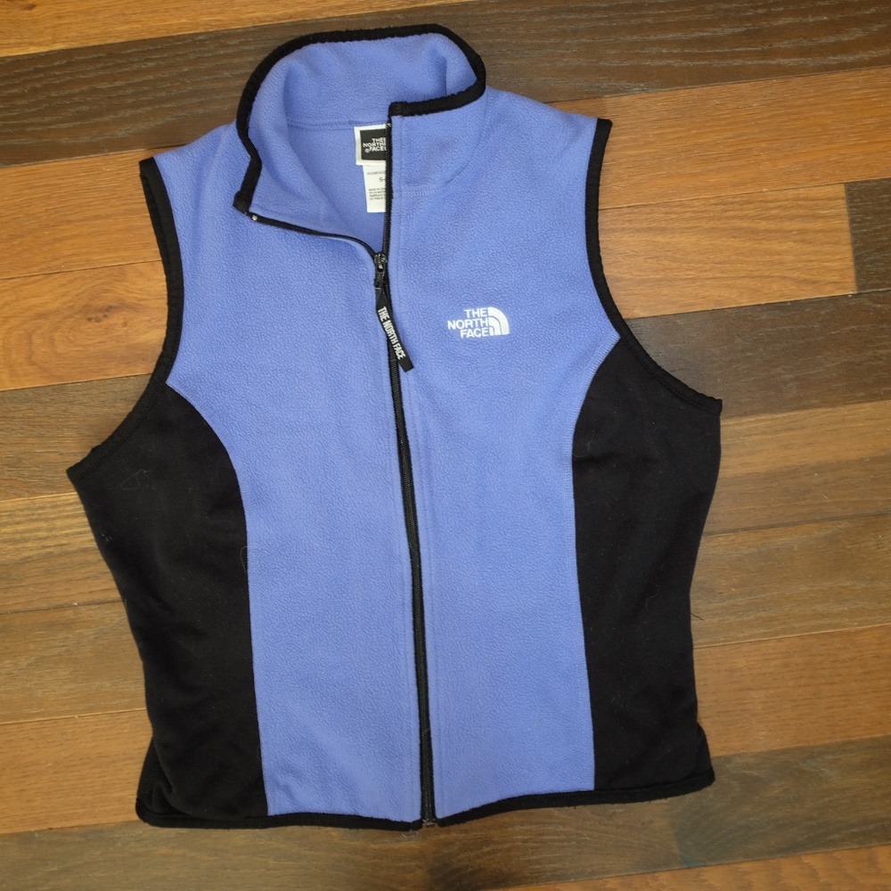 North Face Purple Vest S-P